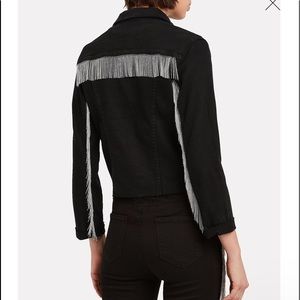 New L’agence  black denim jacket